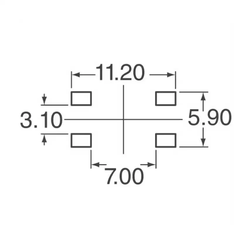 Remote Button Switch Model 6X6X5.0H 