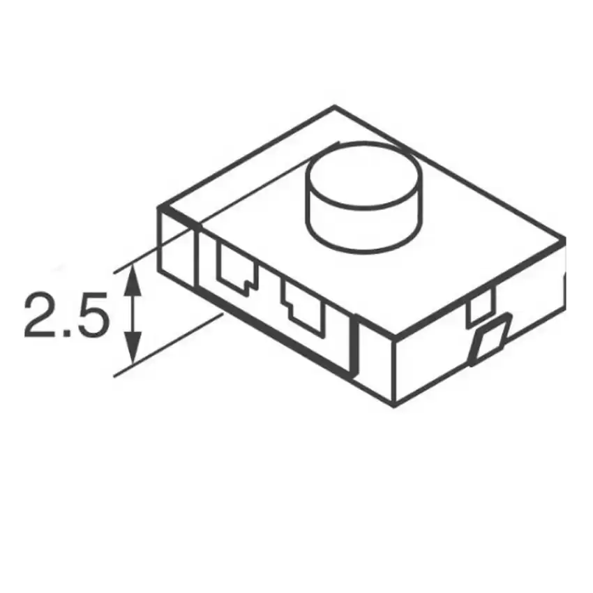 Mercedes Renault ush Button Micro Tactile switch 3.8X6X2.6H