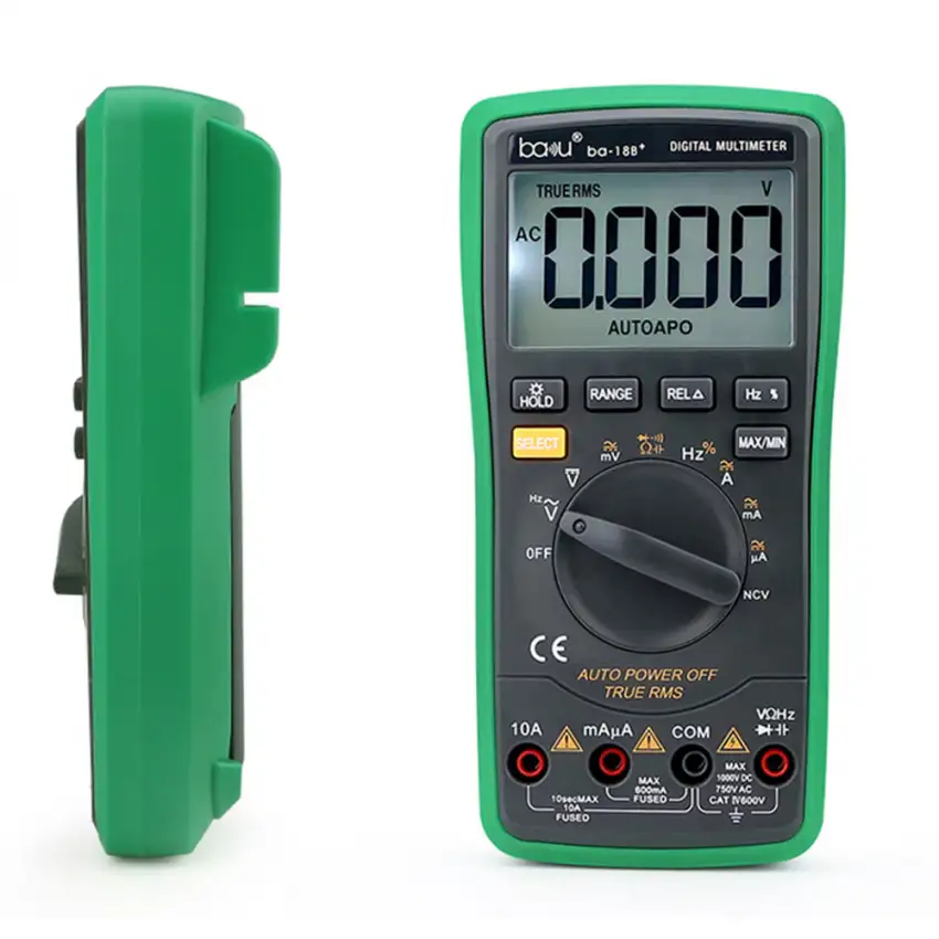 High Quality Baku BA-18B+ Auto Ranging Digital Multimeter Tester