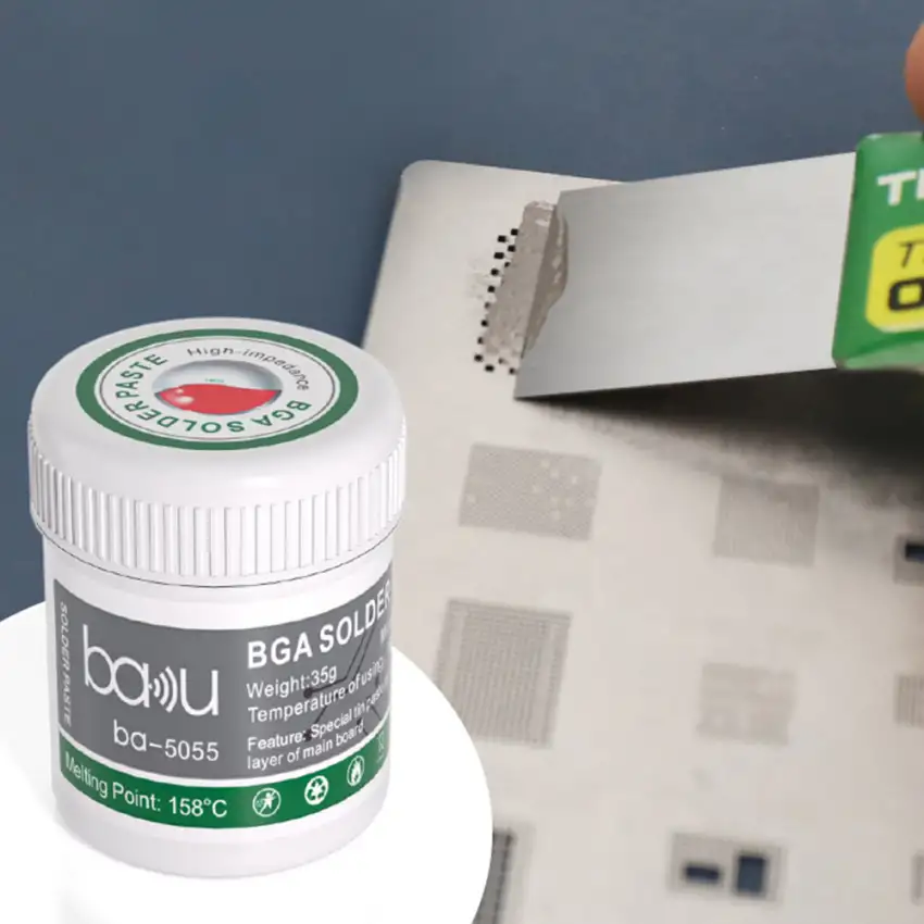 BA-5055 Low Temperature Solder Paste from Baku