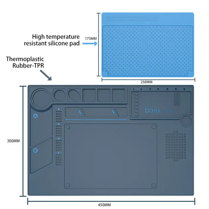 Baku BA-695 Silicon Anti-Static Repair Mat
