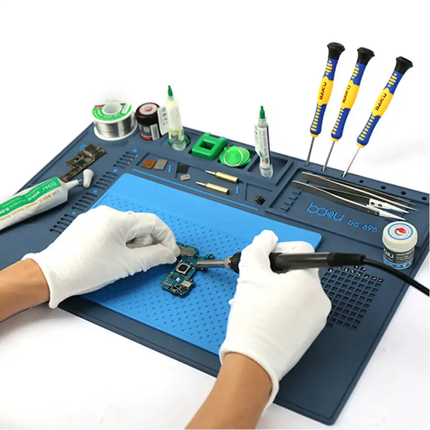 High Quality Baku BA-695 Silicon Heat Resistant Soldering Pad
