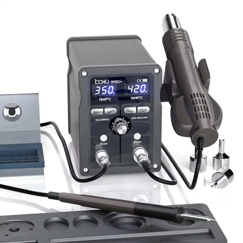 BAKU BA-898D+ T12 Hot Air Soldering Station