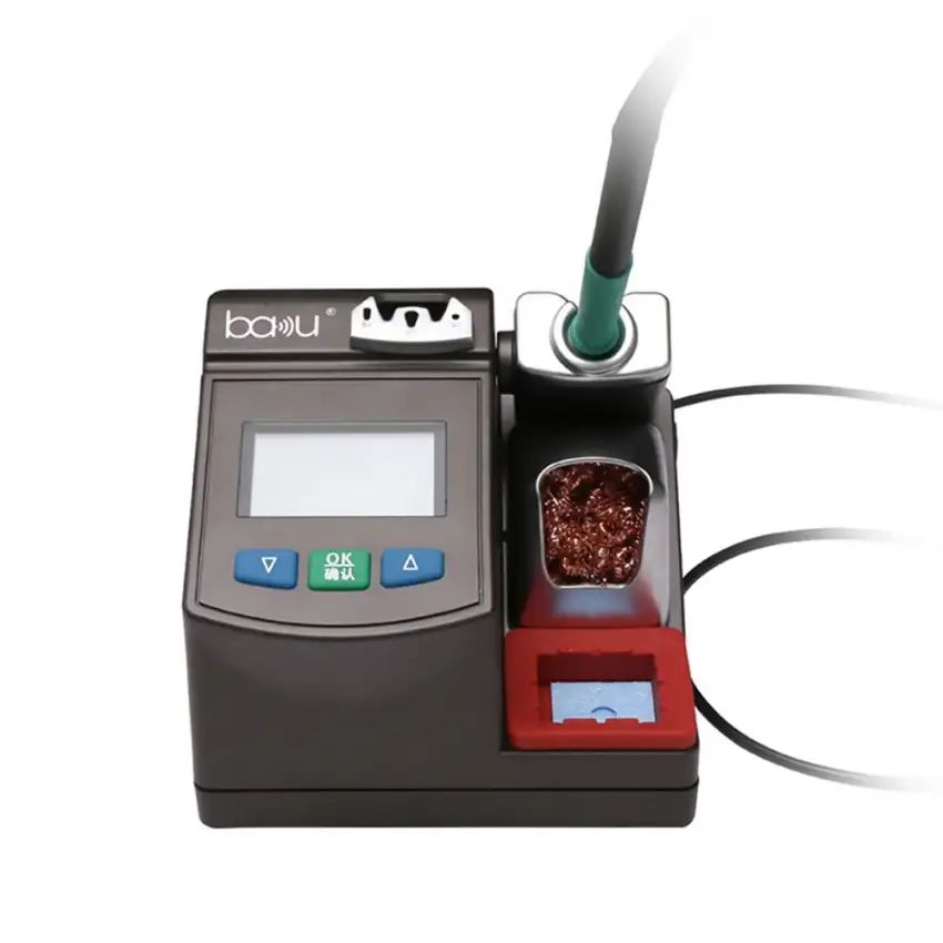 Baku BA-9850 2.5 Second Speed Hot Dual Power Heating Anti-Static Electric Iron Lead-Free Soldering Station
