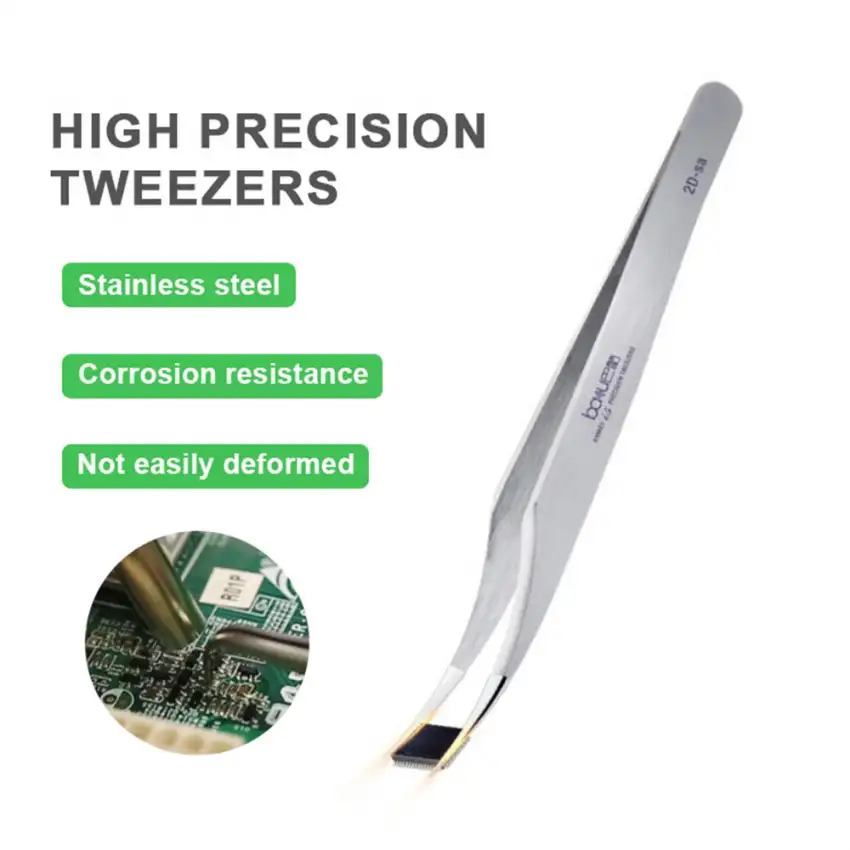 Baku BA-i5 High Precision Stainless Steel Tweezer - TOOL-BKU-BAI5  p-2