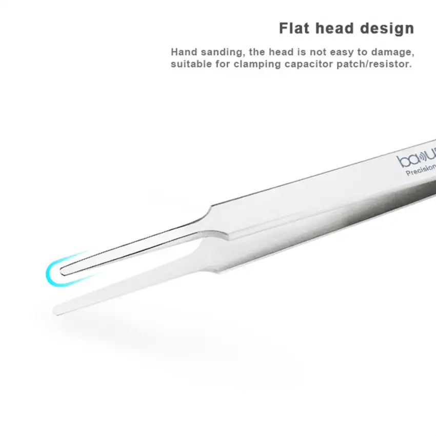 Replacement Baku BK-2A16 Anti-Magnetic Stainless Steel Tweezers