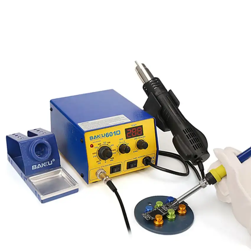 BAKU BK-601D LED Digital Display Hot Air SMD Rework Station Hot Air Solder 220V - TOOL-BKU-BK601D  p-3