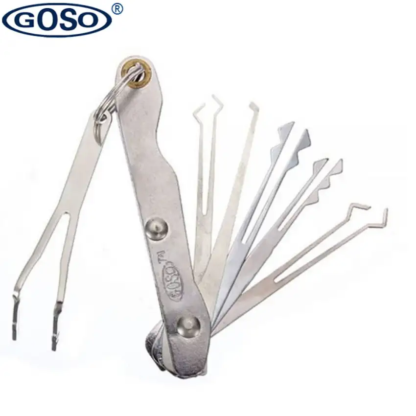 Foldable Lock Pick Set from GOSO