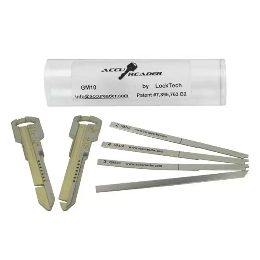 GM10 10-Cut Keyways from AccuReader