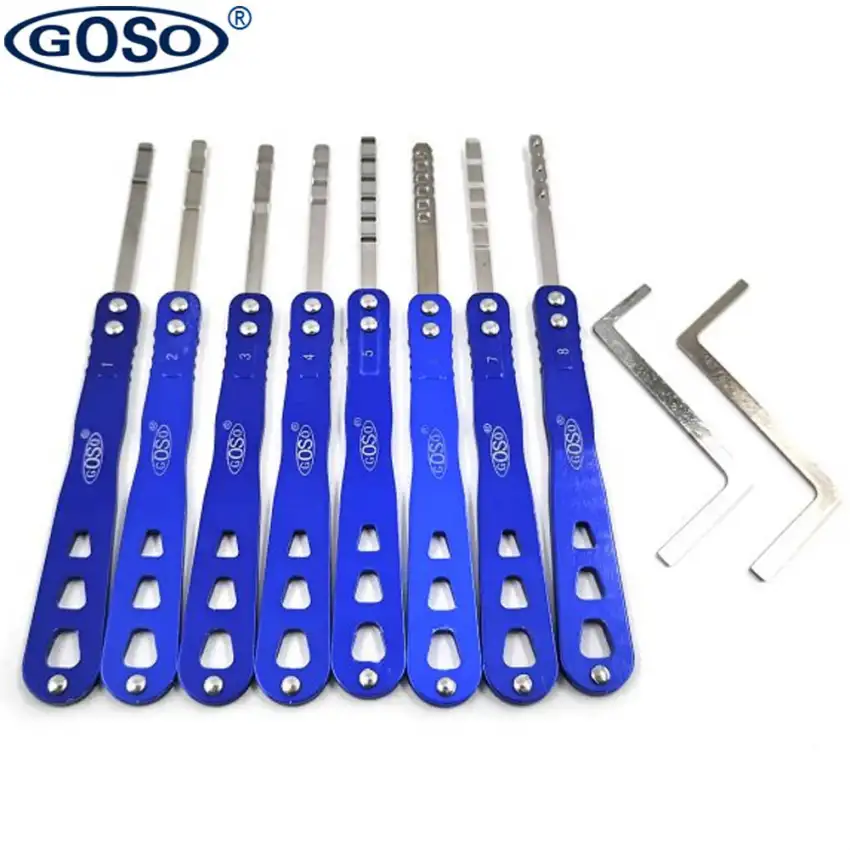 10 Pieces Lock Pick Set GOSO