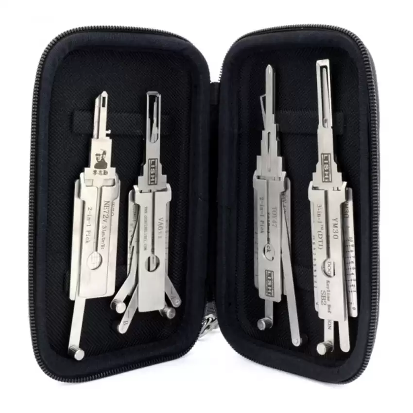 Magnetic Carrying Case For Lishi Tools Small Size Holds 4 Pieces