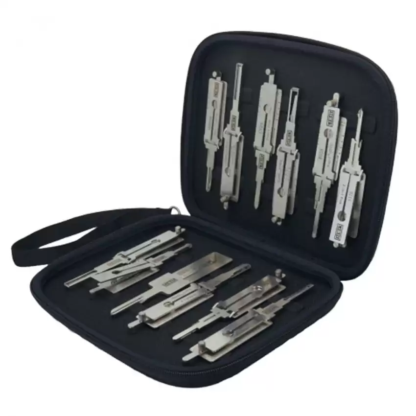 Magnetic Carrying Case For Lishi Tools Large Size Holds 12 Pieces