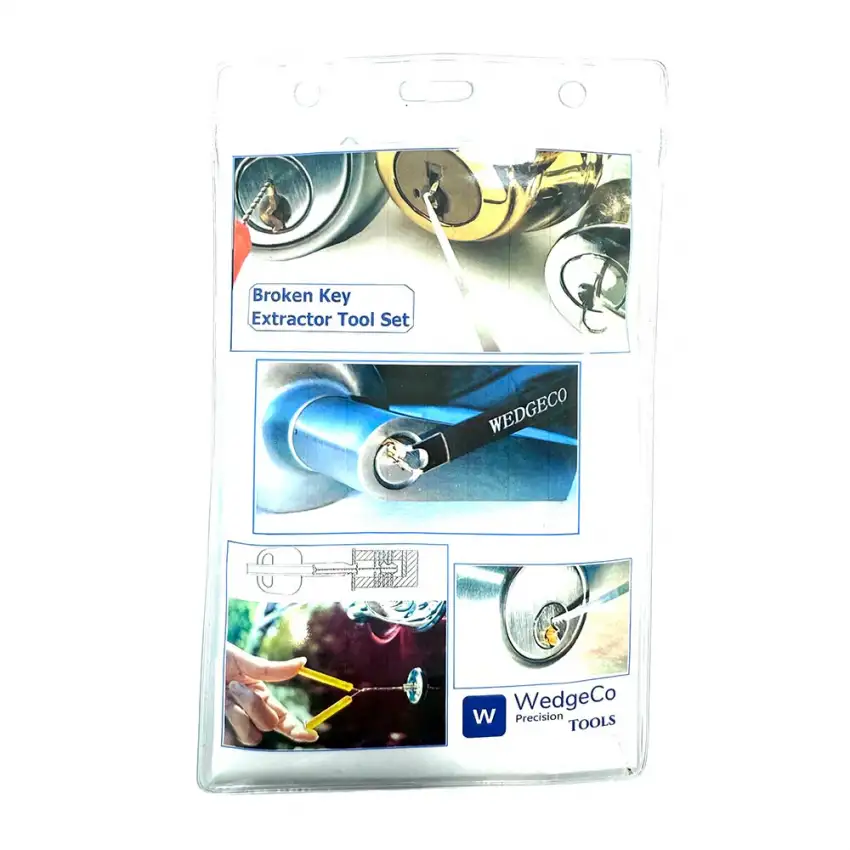 WEDGECO 8000 Key Extractor Set | 14 Tools in One Kit