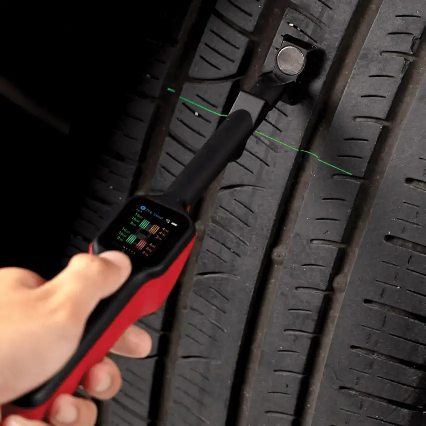 Autel MaxiTPMS TBE200 Laser-Enabled Tire Tread Tread Depth & Brake Disc Examiner 