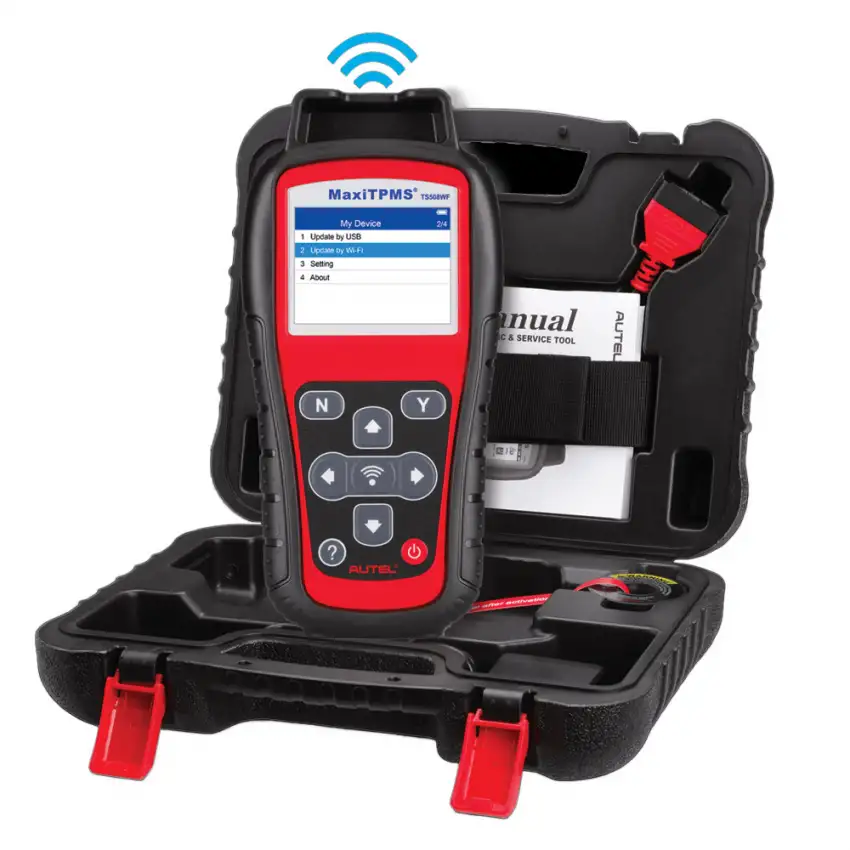 Autel MaxiTMPS TS508WFK-1 Diagnostic & Service Kit Include 8X Rubber Valves (Press in) - TPMS-AUT-TS508WFK1  p-2