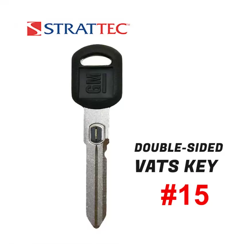 GM Double Sided Vats Key Strattec 596785 #15
