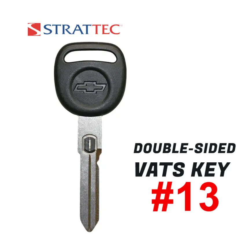 Chevrolet Corvette Double Sided VATS Key Strattec 598523 #13