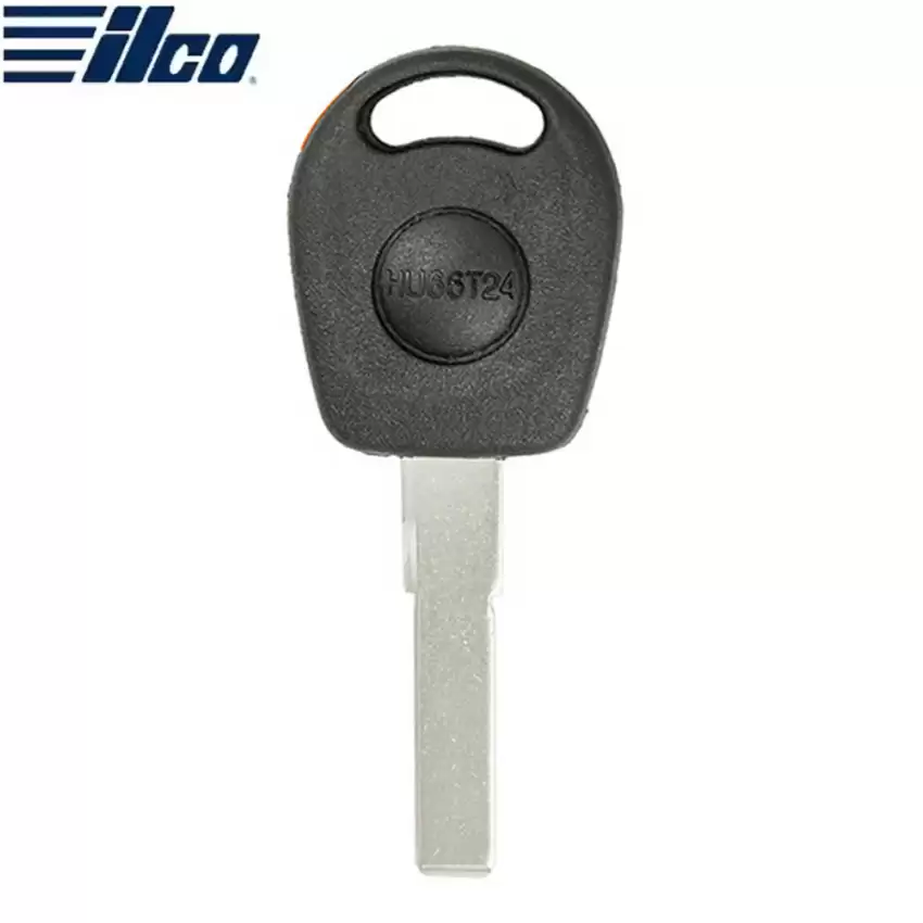 ILCO Transponder Key for VW HU66T24 Megamos ID 48 Chip