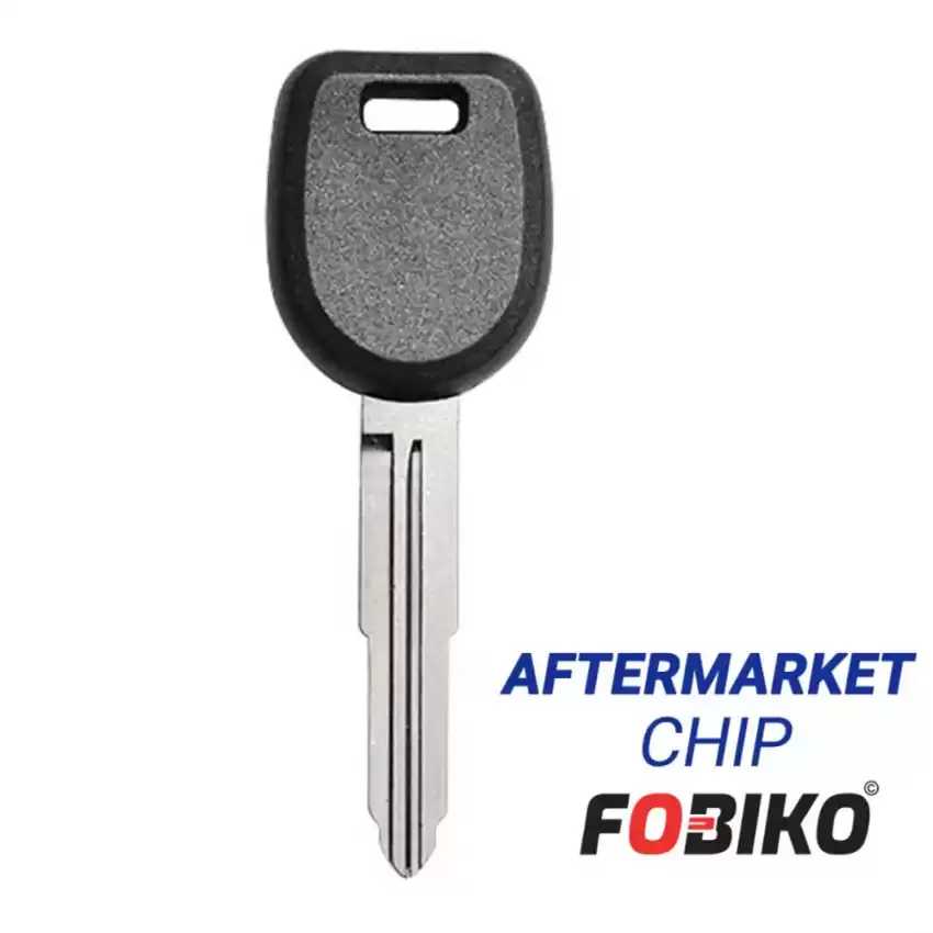 Transponder Key For Mitsubishi MIT17-PT With Aftermarket Chip Philips ID 46