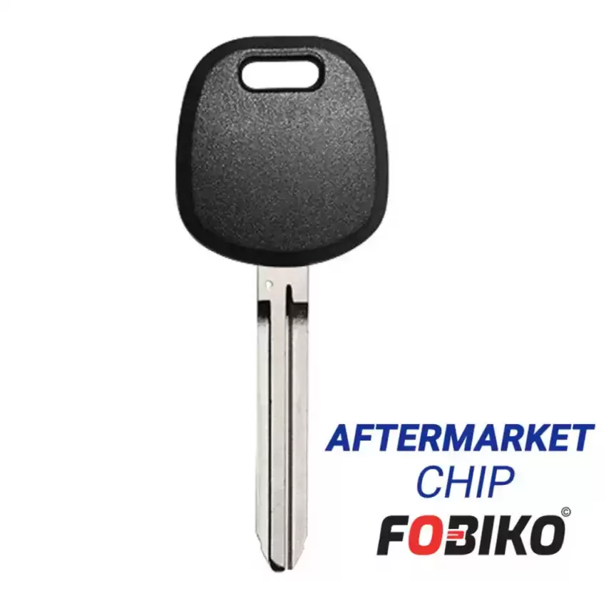 Transponder Key For Toyota TOY43AT4 With Aftermarket Chip ID 4C