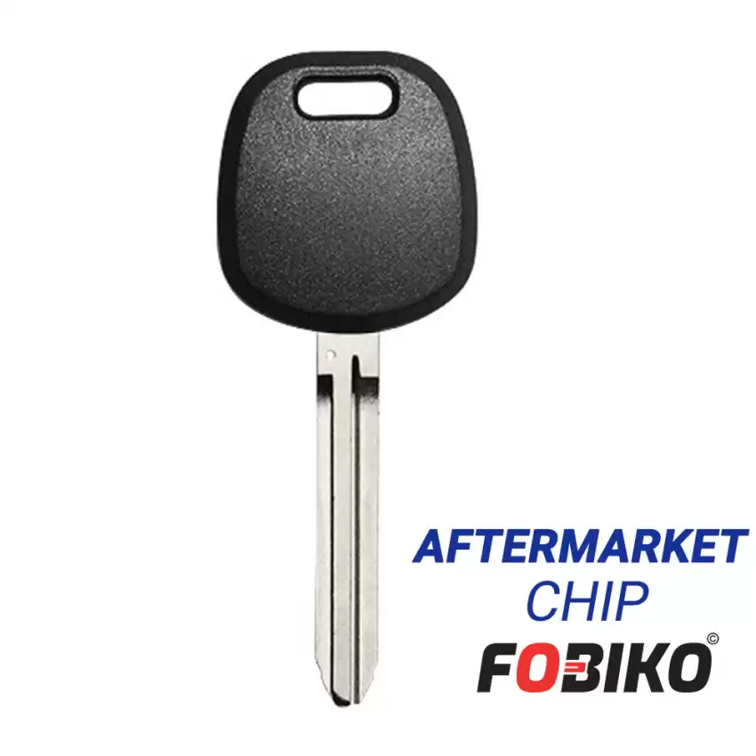 Transponder Key For Toyota TOY44D With Aftermarket Chip 4D67