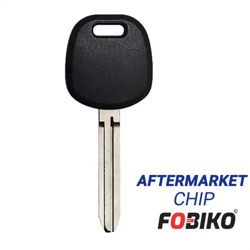 Transponder Key For Toyota TOY44G With Aftermarket Chip 4D72