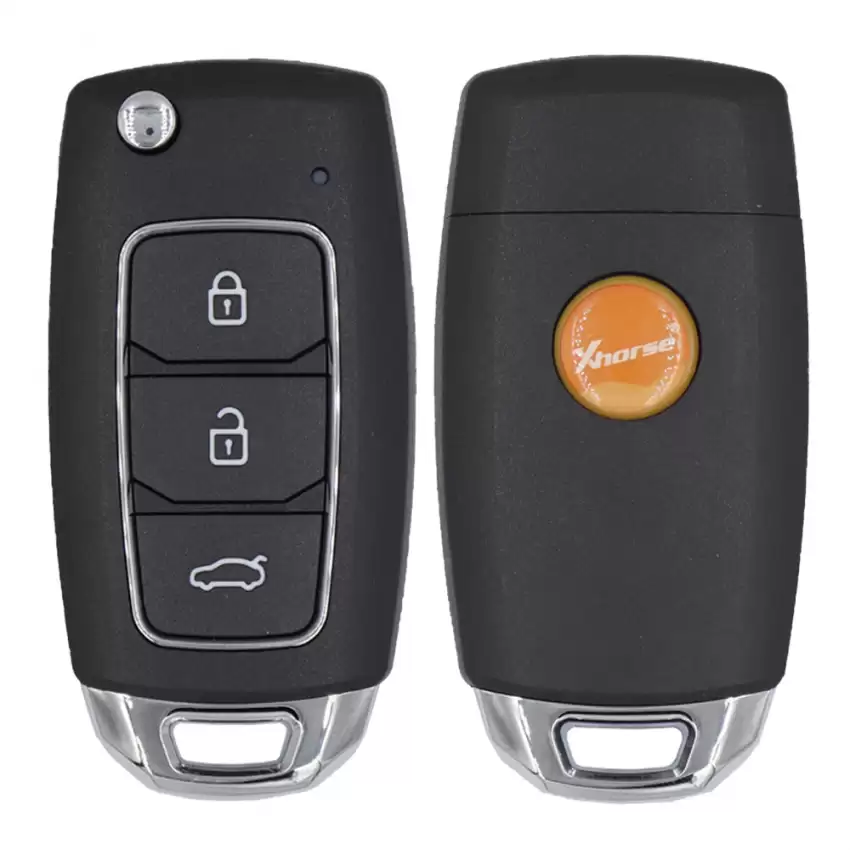 Xhorse Universal Wire Remote Key Hyundai Style 3 Buttons XKHY05EN with Trunk Button