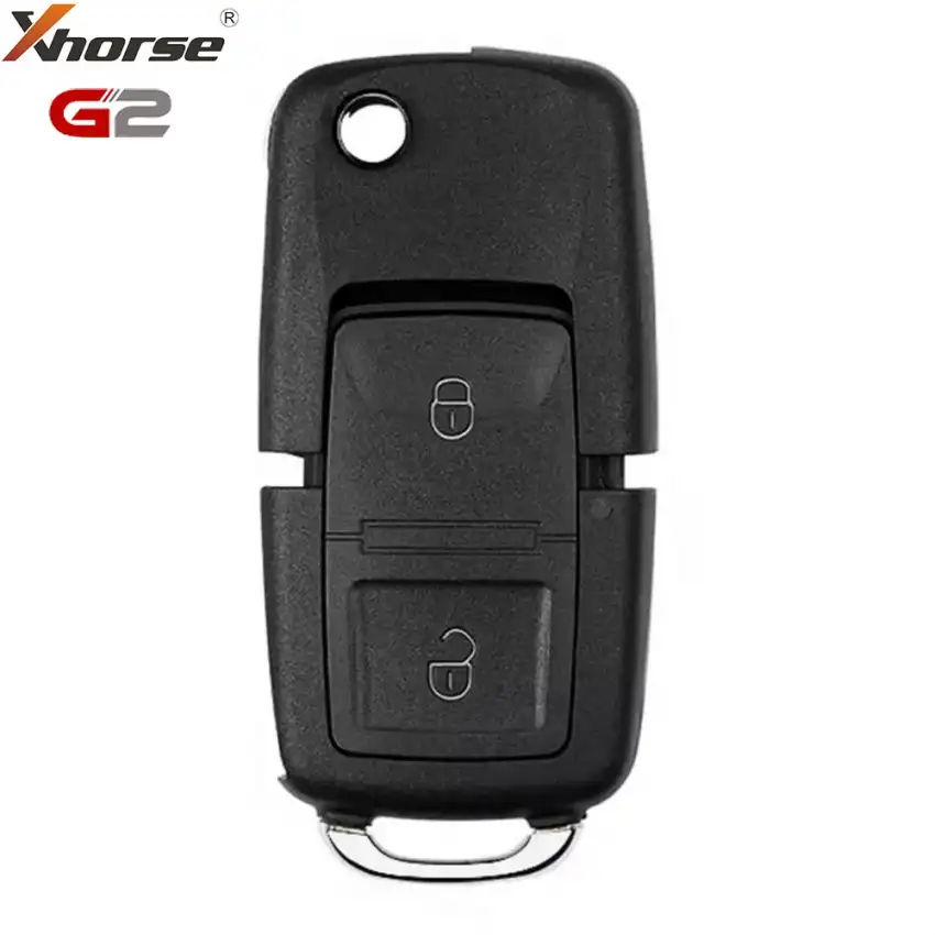 Xhorse VVDI Flip Wire Remote Key 2nd Generation B5 Style 2 Button XKB528EN