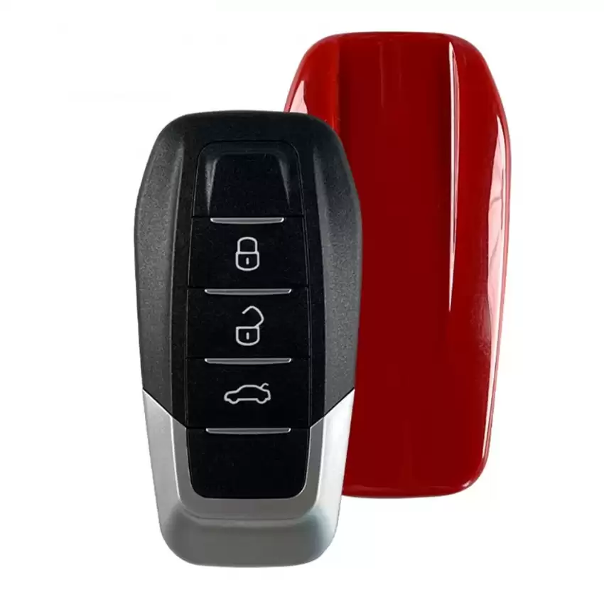 Xhorse Universal Wire Remote Key XKFEF1EN 3B Red Back Cover 