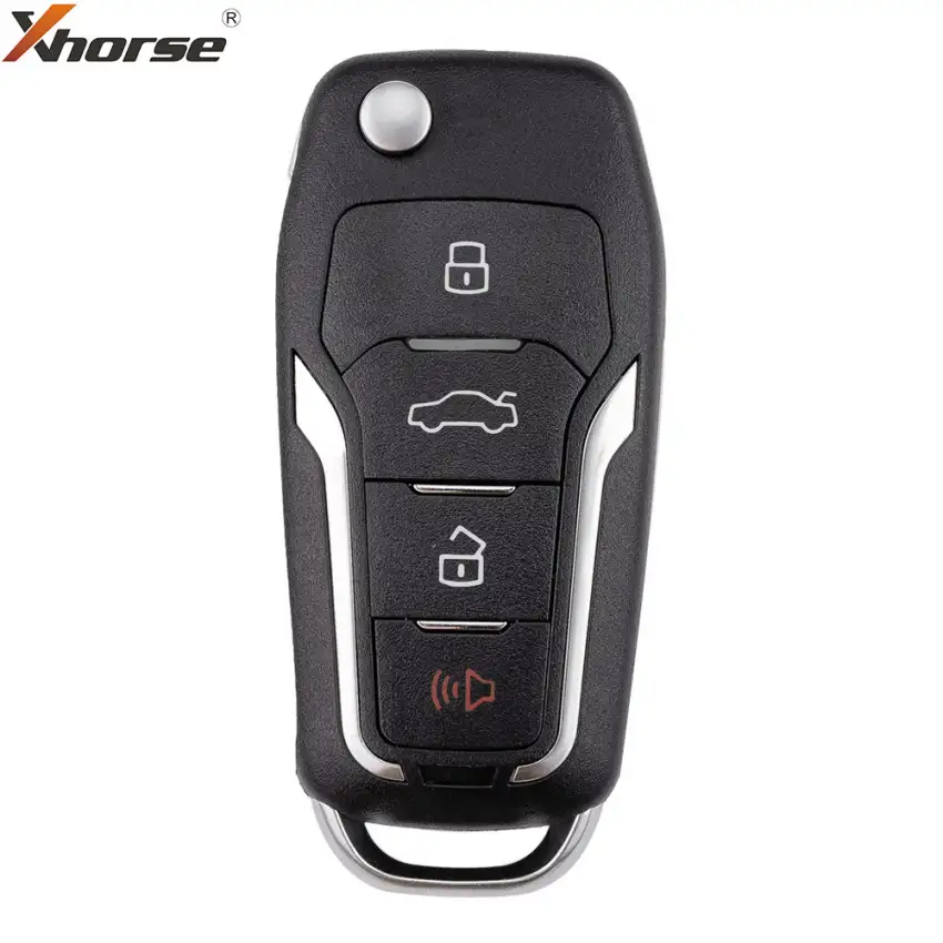 Xhorse Universal Wired Remote Key Ford Style 4 Button XKFO21EN (New Version of XKFO01EN)