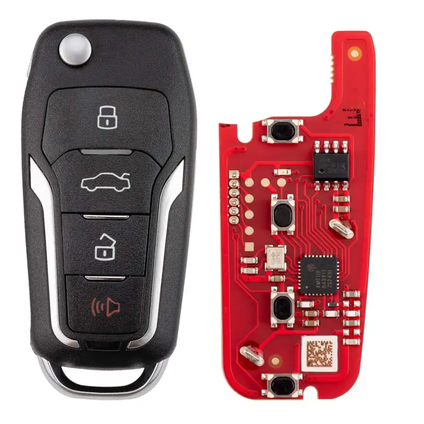 Xhorse XKFO21EN Universal Wired Remote Key Ford Type 4 Button