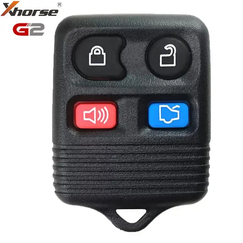 Xhorse Universal Wire Remote Key 2nd Generation Ford Style 4 Button XKFO22EN