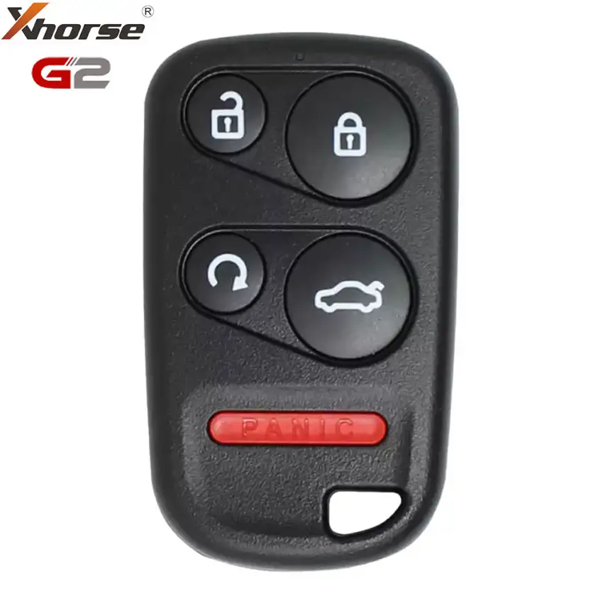 Xhorse Wire Remote 2nd Generation Honda Style 4 Button XKHO23EN (New Version of XKHO03EN)
