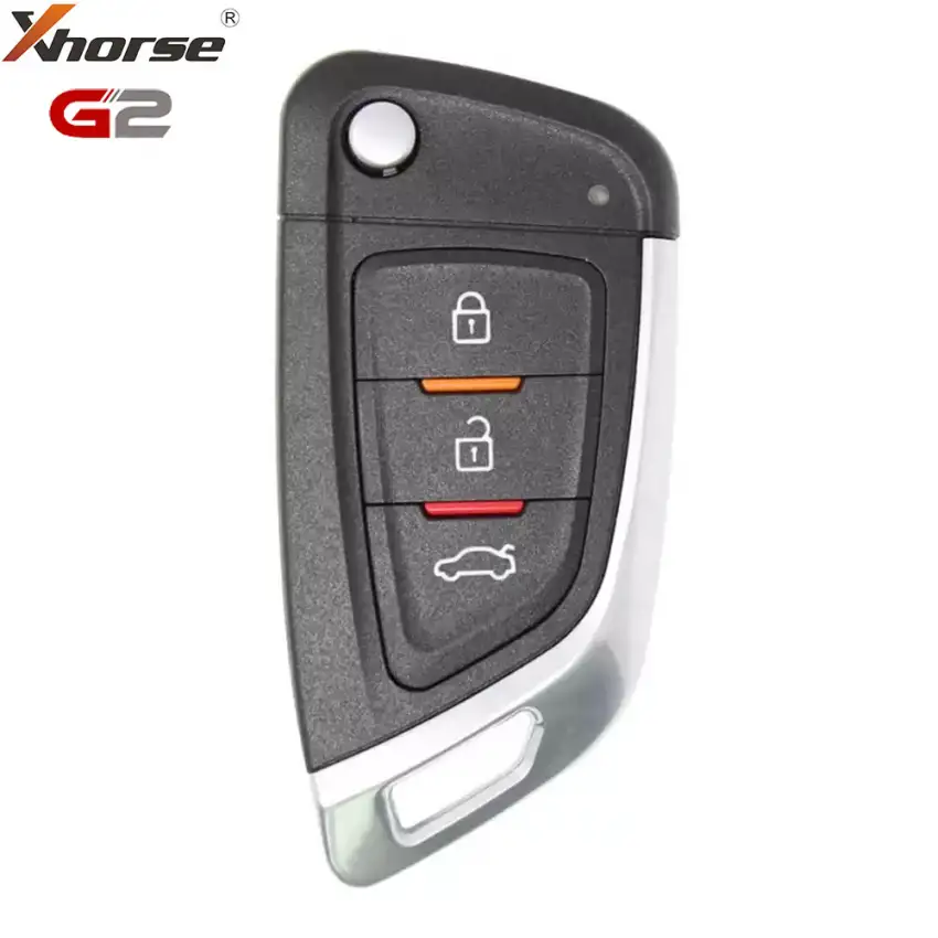 Xhorse Wire Flip Remote Key 2nd Generation Knife Style 3 Button XKKF05EN