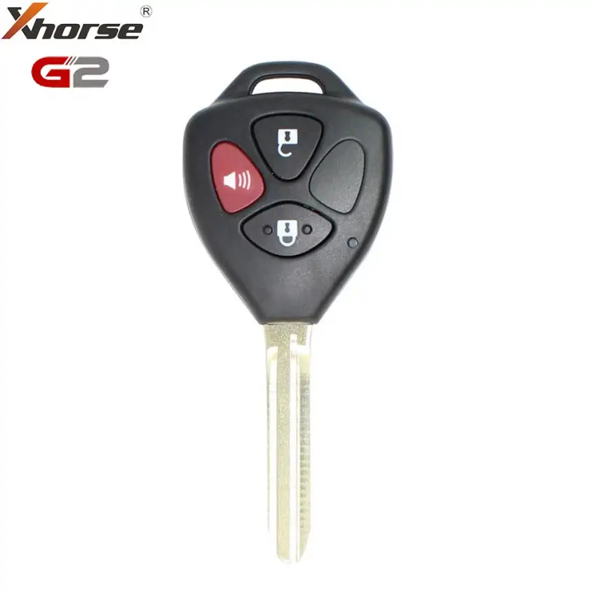 Xhorse Wire Remote 2nd Generation Toyota Style 3 Button XKTO24EN