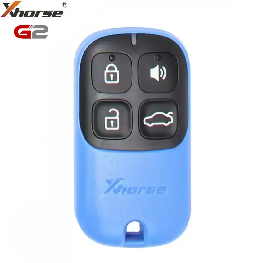 Xhorse Universal Wire Remote Key 2nd Generation Shell Style 4 Button XKXH01EN (New Version of XKXH01EN)