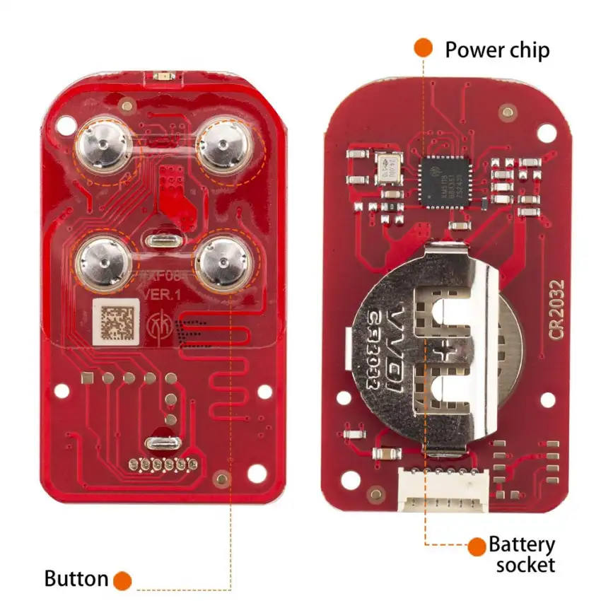 Xhorse XKXH23EN Garage Remote 2nd Generation 4 Button Replace the older version with part number: XKXH03EN