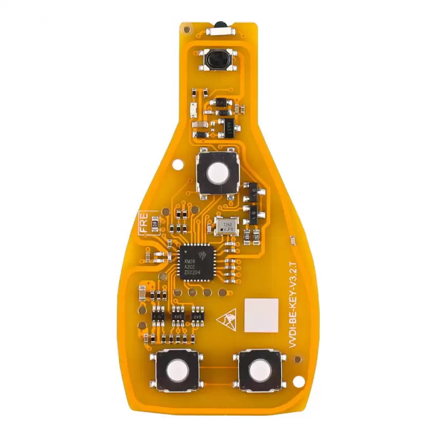 Xhorse VVDI FOBIK BE Key PCB Board Yellow Color With No Bonus Points