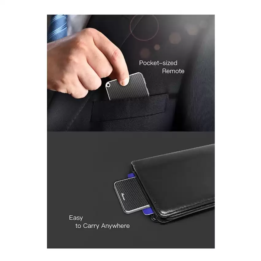 High Quality New Xhorse Universal Smart Proximity KING CARD Remote Key Sky Blue 4 Button XSKC05EN