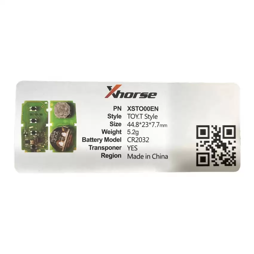 Xhorse XM Smart Key for Toyota Lexus XSTO00EN - CR-XHS-XSTO00EN  p-4