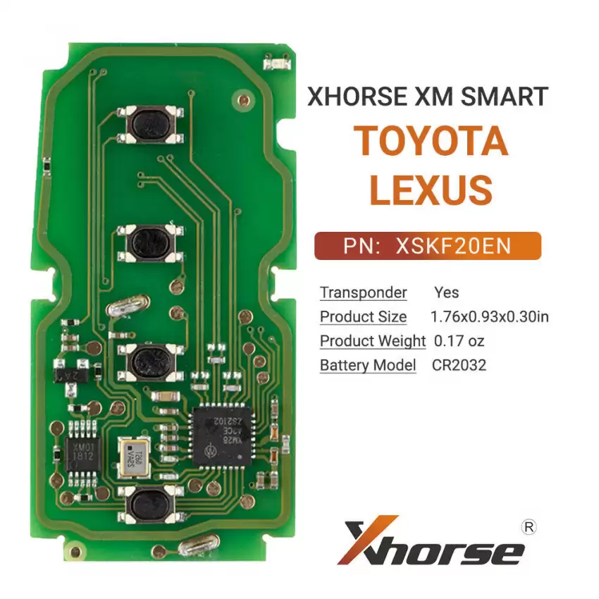 Xhorse XM Smart Key for Toyota Lexus XSTO00EN - CR-XHS-XSTO00EN  p-5