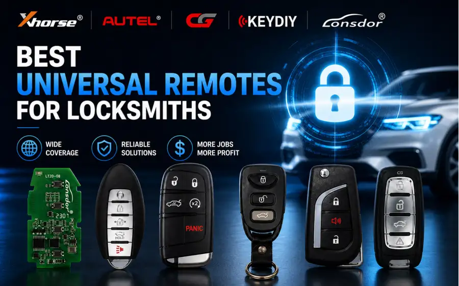 Best Universal Remotes for Locksmiths (Complete Guide)