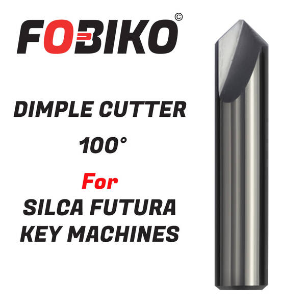 PROSPEC DESIGN TP-09 クナイ Carbide Dimple Cutter 100° 02DM For SILCA Future Pro Key