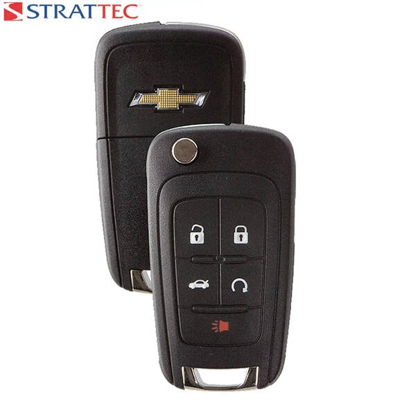 Stattec 5912545 Keyless Flip Remote for Chevrolet 5 Button