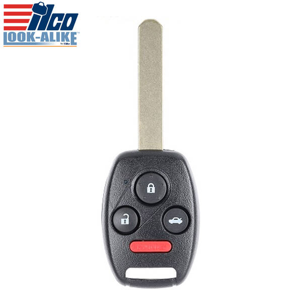 Honda Accord Remote Head Key 35118SDAA11 0UCG8D-380H-A ILCO LookAlike