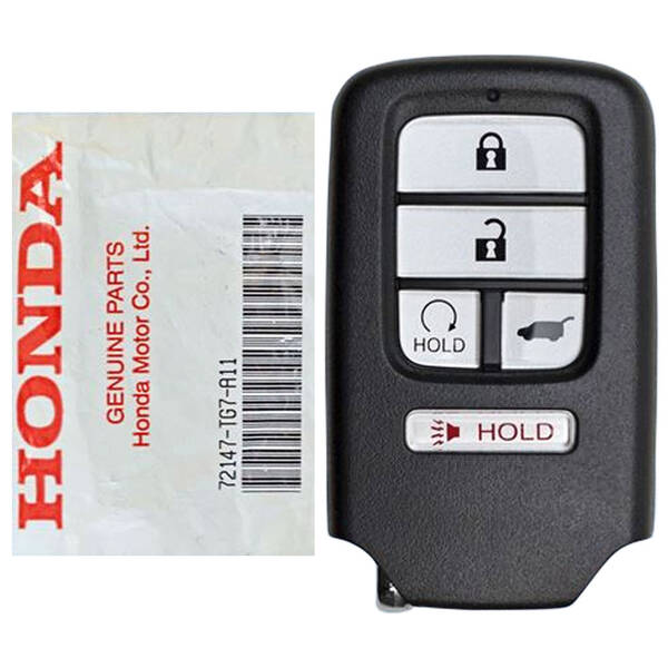 ケノン Vr 7.1 Honda CR-V, Pilot, Civic Smart Key Fob 72147-TG7-A11 KR5V2X (V44)