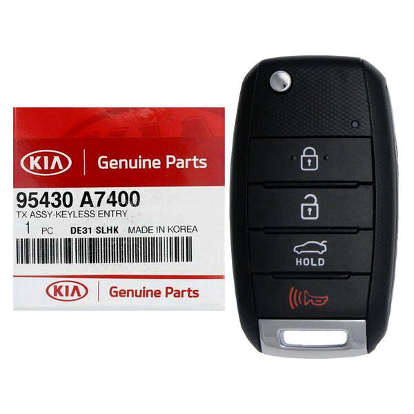 OEM Kia Key Fob Remote OKA-870T FCC ID: OSLOKA-870T | 4 Button | Used With New Key
