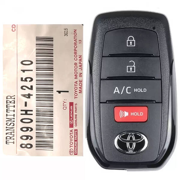 Proximity Remote Key for 2023 Toyota bZ4X HYQ14FBX 8990H-42510