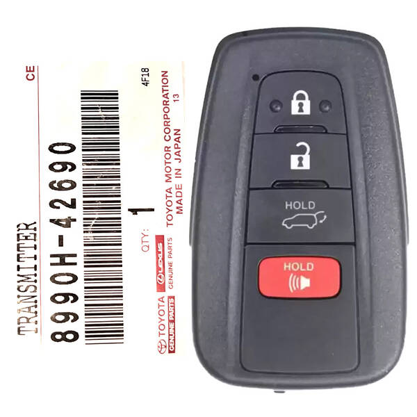 Toyota RAV4 Proximity Remote Key 8990H-42690 HYQ14FLA 4 Button