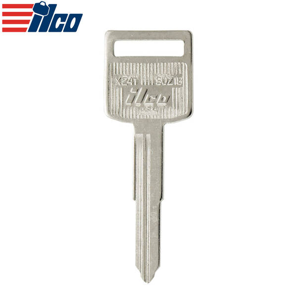 Suzuki Motorcycle SUZ18 / X241Mechanical Metal Head Key ILCO